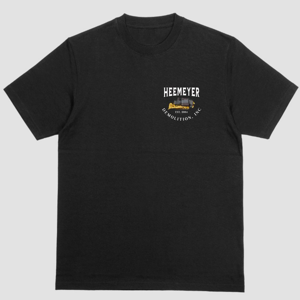 HEEMEYER DEMOLITION INC, T Shirt Unisex Cotton