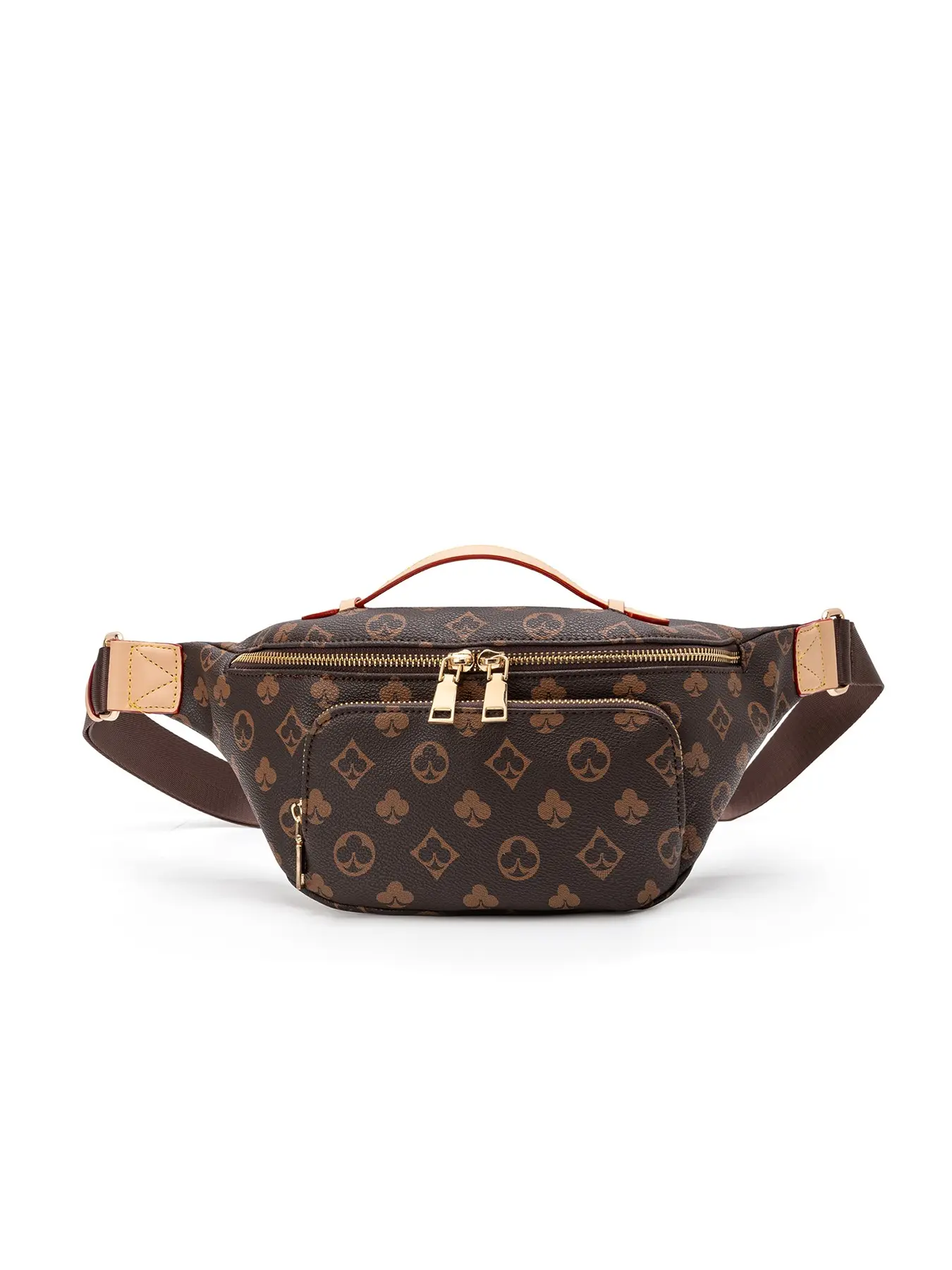 Women's Fashion Floral Chest Bag, Adjustable Strap Small Crossbody Belt Bag, Outdoor Cycling Hiking Waist Bag, Cute Style, All Seasons