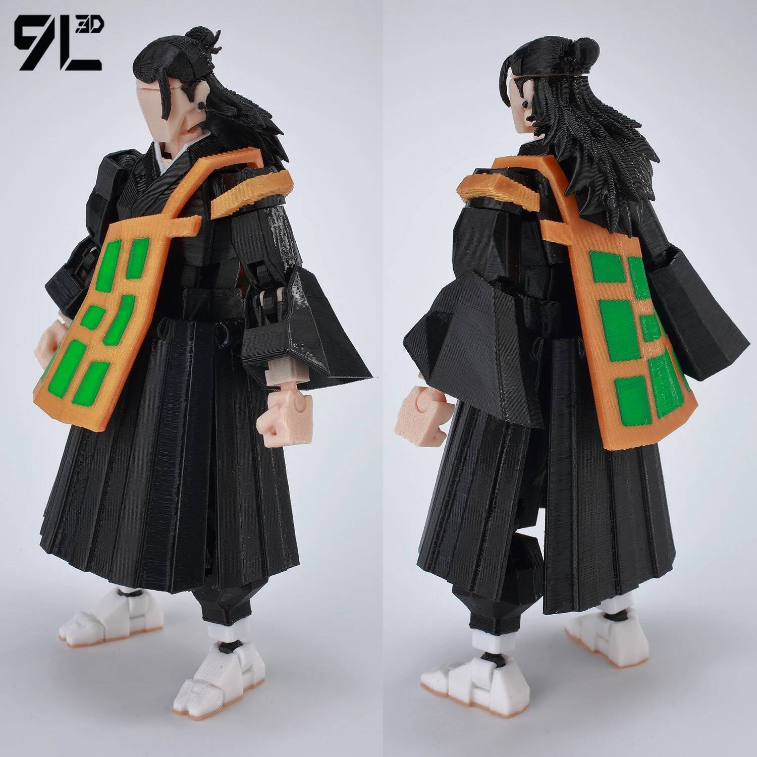 9L3D Multi-Joint Articulated Figure Dummy13 Jujutsu Kaisen Kenjaku Brain Entity Satoru Gojo Lucky13 Desktop Display Figure Model