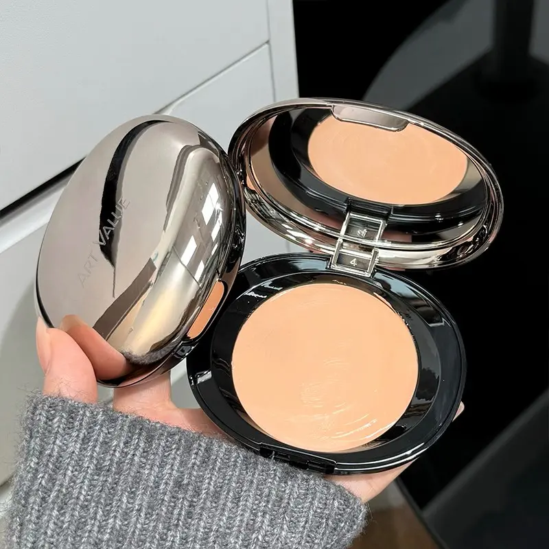 Two-In-One Foundation and Concealer, Covers Spots, Acne Scars, Dark Circles, Clear Finish, All Day Coverage, Perfect Base Makeup, Foundation Cream, Long Wear Foundation