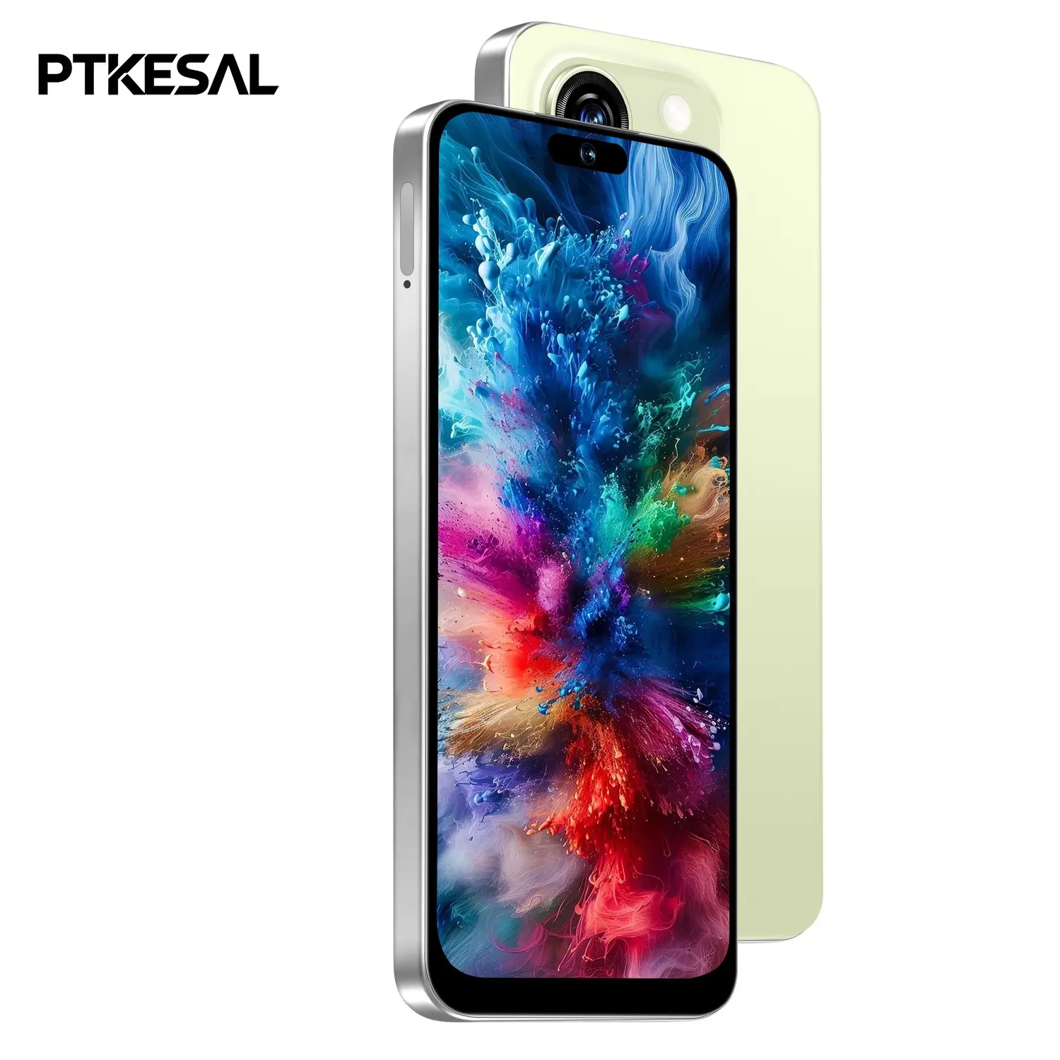 Ptkesal-16 Pro Max Smartphone, 4+64GB, Mtk6750 Octa-Core, 5mp Front & 13mp Rear Camera, 4100mah Battery, Fingerprint Unlock, 4g Android, Android Cell Phone