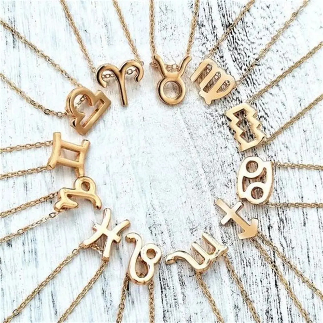 12 Zodiac Constellation Pendant Necklace Bracelet, Personalized Stainless Steel Zodiac Charm Jewelry, Astrology Inspired Trendy Accessory for Women & Men, Convertible Style for Everyday Wear & Gifts