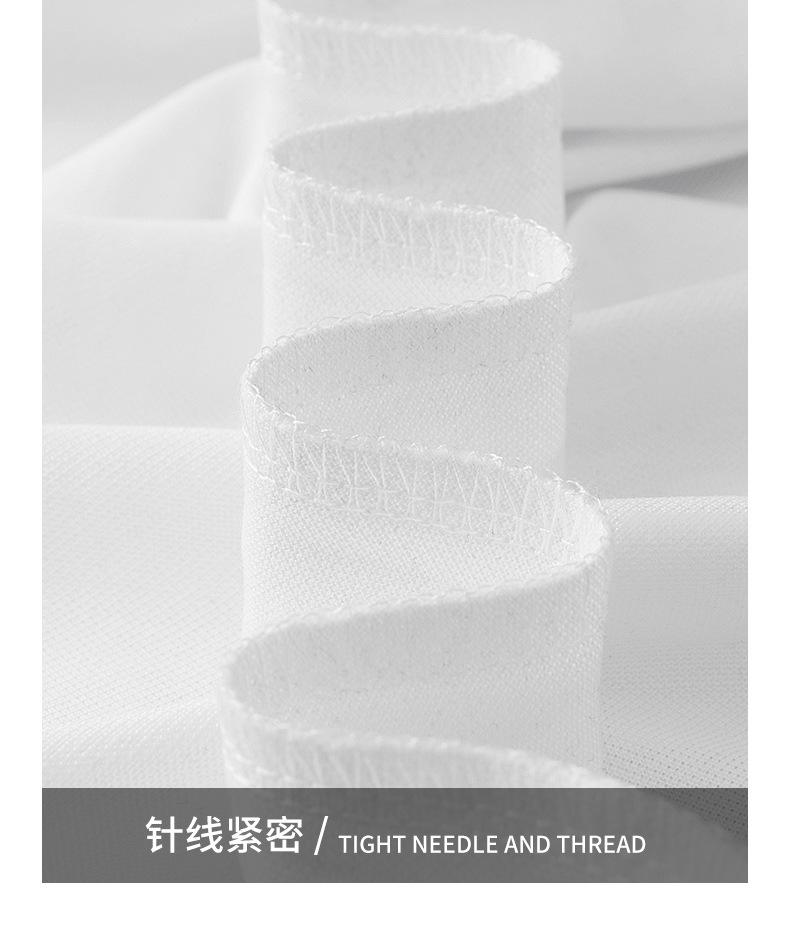 New Embroidered Bee Short Sleeve Lapel Polo Shirt High-end Trendy Brand Men's Top T-shirt