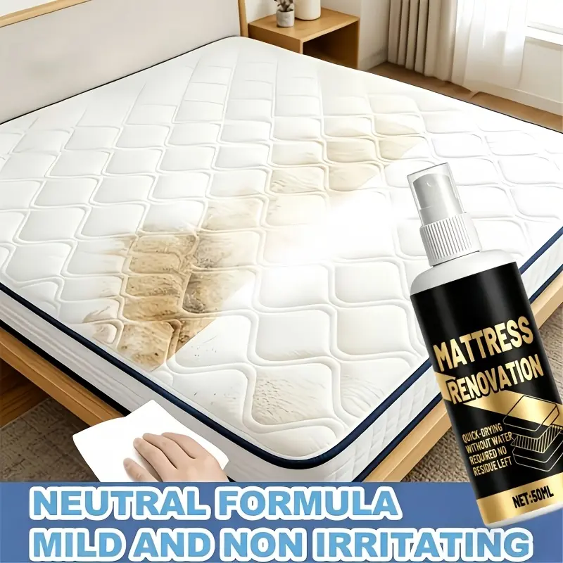The Upgraded Waterless Textile Spray Delivers Amazing Results, Quickly Refreshing Curtains, Sofas, Mattresses, and Clothing