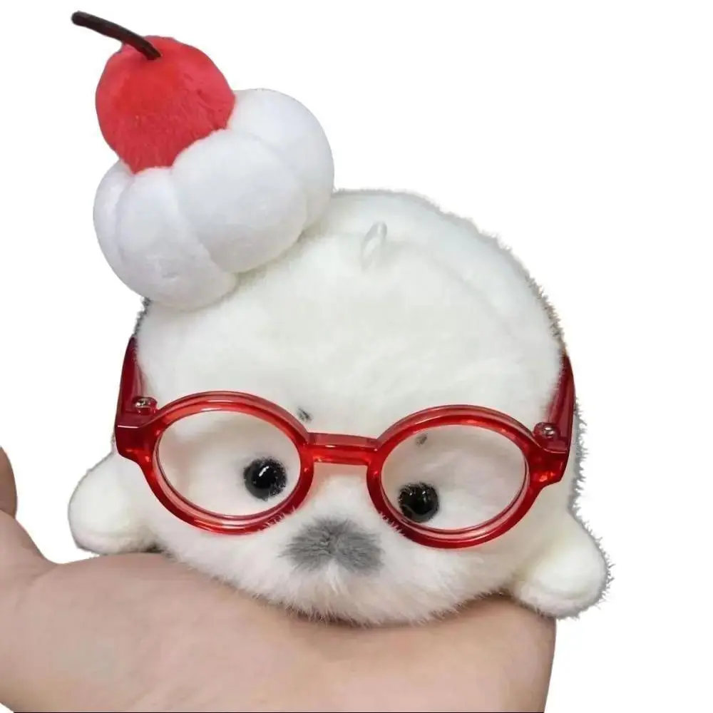 Cute Seal Stuffed Animal, Soft Plush Mini Toy for Desktop Decor, Dual-Purpose Ocean-Themed Pet Play Accessory, Soft Cuddly Gift, Cute Stuffies, Mini Gifts, Cute Room Stuff
