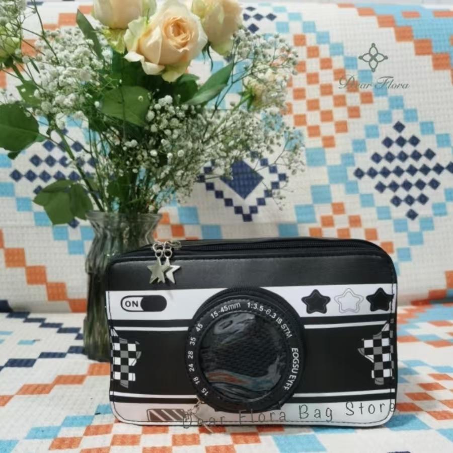 New Design Small Camera Ita Bag Fashionable Cute Girl Transparent DIY Cosplay Shoulder Bags Street Trend Messenger Crossbody Bag