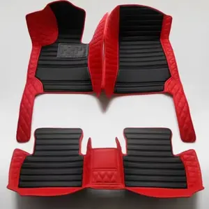 Custom Artificial Leather Car Floor Mat For Toyota CHR 2016~2023 Left/Right -hand Drive Auto Interior Accessories Front And Rear Row Fashion Styling Carpet Waterproof Design Full Coverage