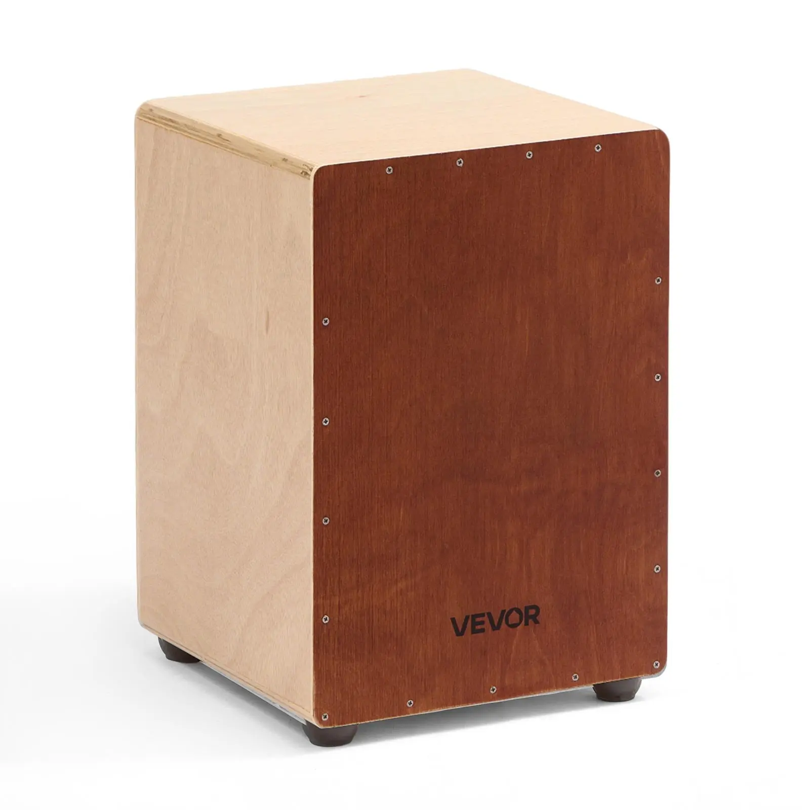 【DealsForYouDays】VEVOR Birch Wood Cajon Drum - Box-Shape Percussion Instrument with Adjustable Snare Wires