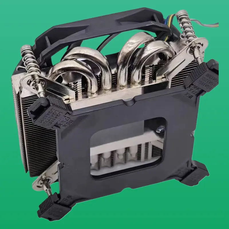 4 Heat Pipe CPU Air Cooler Suitable For ITX MATX Chassis Compatible With AMD 7800X3D And DDR5 Motherboard Desktop Processor Cooling Fan