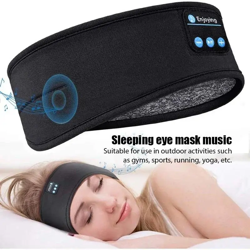 Over-The-Head Bluetooth Headset - Neckband Wireless Audio with Built-In Monitor,     Orange/Silver Color - Dad Gift for Exercising Headphone  Black Electronic new product, Bluetoot noise cancellation mic pro device sleep quality hd bass Wireless Bt Wirele
