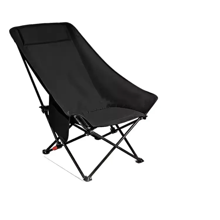3-Piece Foldable Camping Chair Set with Adjustable High Backrest Chair, Portable Stool, and Table - Outdoor Hiking Gear for Fishing, Fishing Chair