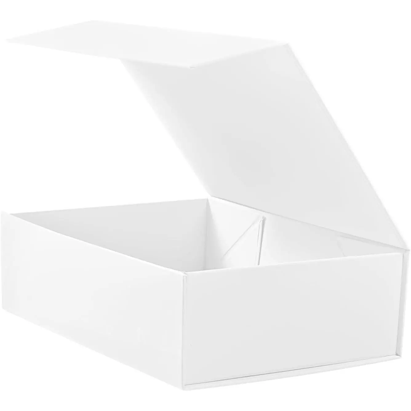 White  Box, 9x6.7x2.75''  Boxes with  for Presents |  Closure  Box for Bridesmaid Proposal Box, Wedding, Halloween, Christmas  Packging