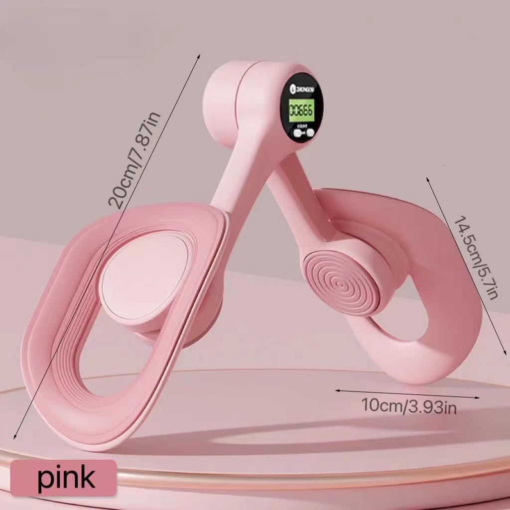 Electric Yoga Pelvic Floor Muscle Trainer, Battery Operated Counting Buttocks Muscle Trainer, Buttocks Muscle Exerciser, Home Gym Pilates Stretch Fitness Equipment, Women Christmas Gift