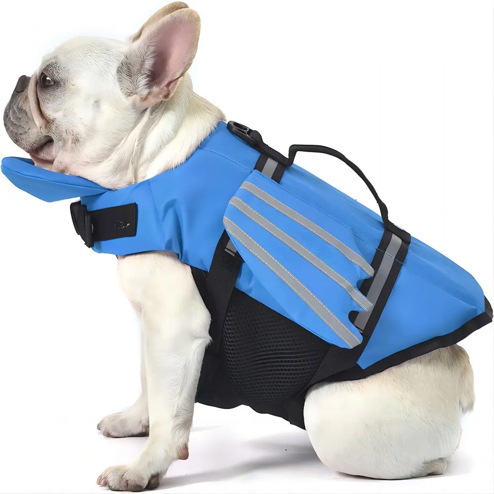 New Reflective Outdoor Pet Life Jacket, Pet Swimsuit with Angel Wings, Dog Life Jacket for Summer