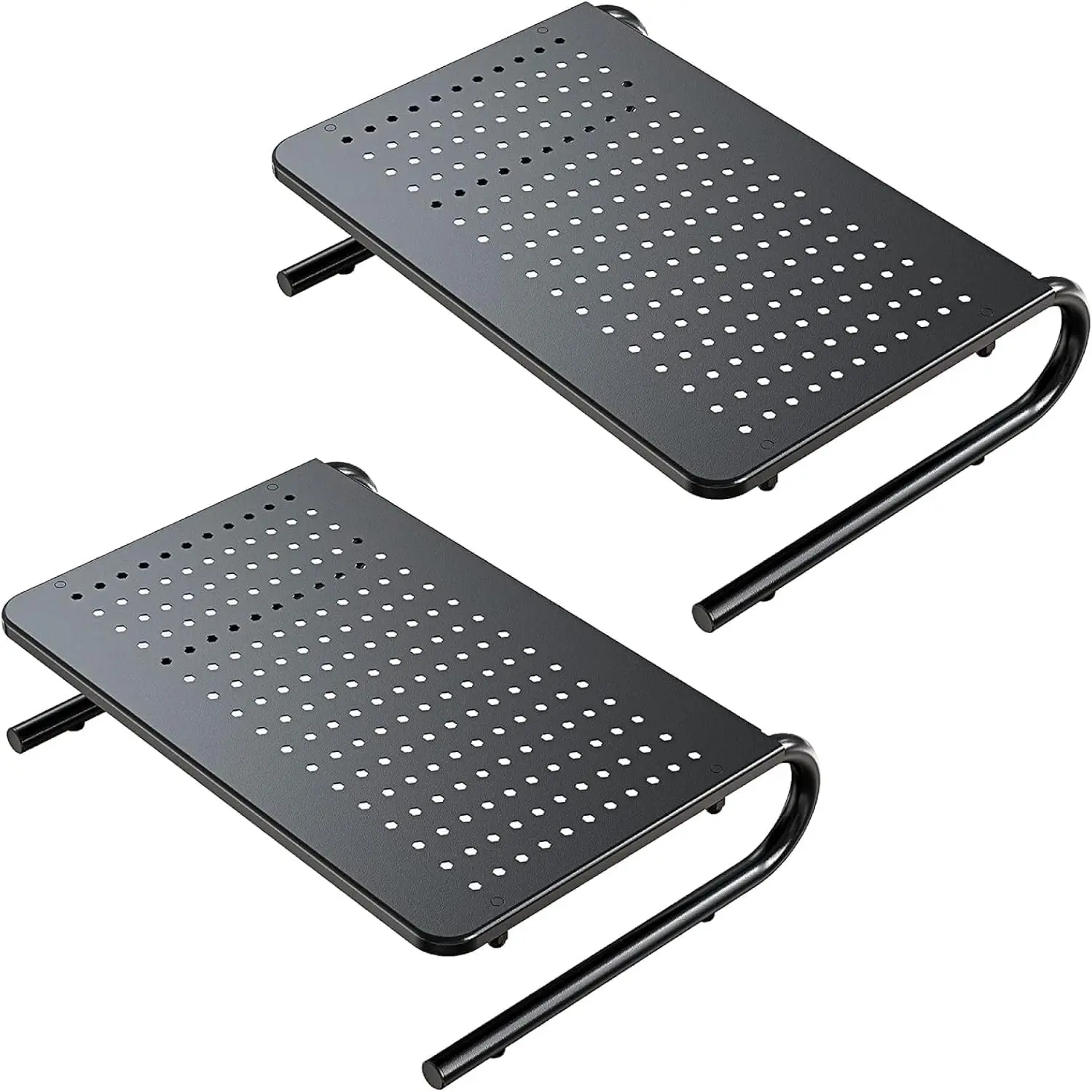 Monitor Stand Riser for Desk, Laptop Stand, Laptop Shelf w/Vented Metal, Desktop Computer Stand Desk Organizer for Laptop, PC, Printer