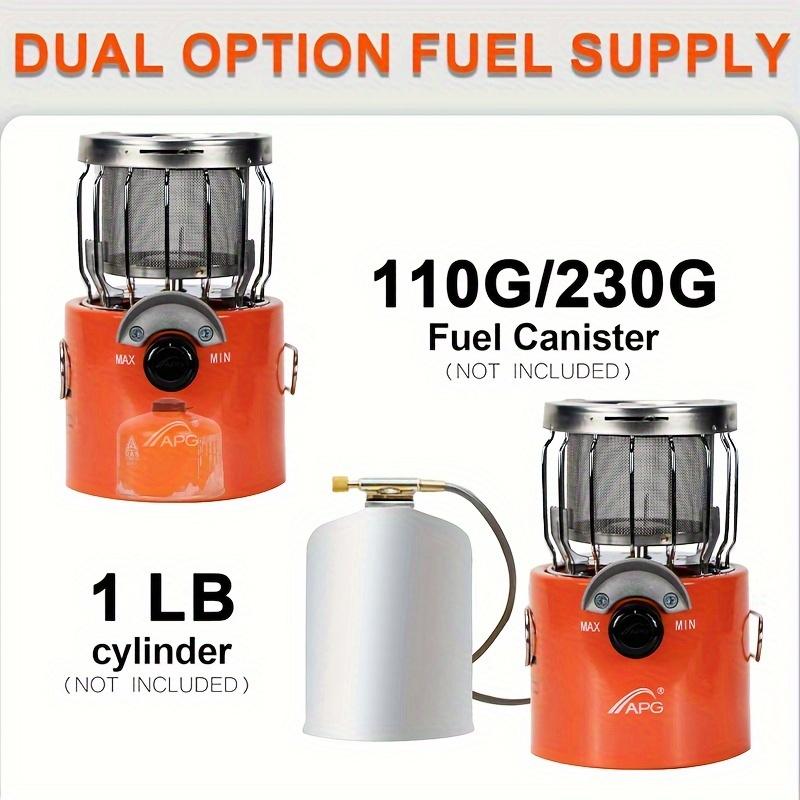 Portable 9000 BTU Propane Radiant Heater for Garages, Construction Sites, Sports & Outdoor Camping Hiking Camp Kitchen, Metal Durable Unit with Gas Regulator, Heats Up to 250 Sq. Ft
