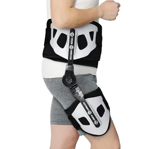Adjustable Hip Brace for Women and Men, Abduction ROM Support Post Op, Sciatica Pain Relief Hip Protector Stabilizer for Joint Pain Recovery