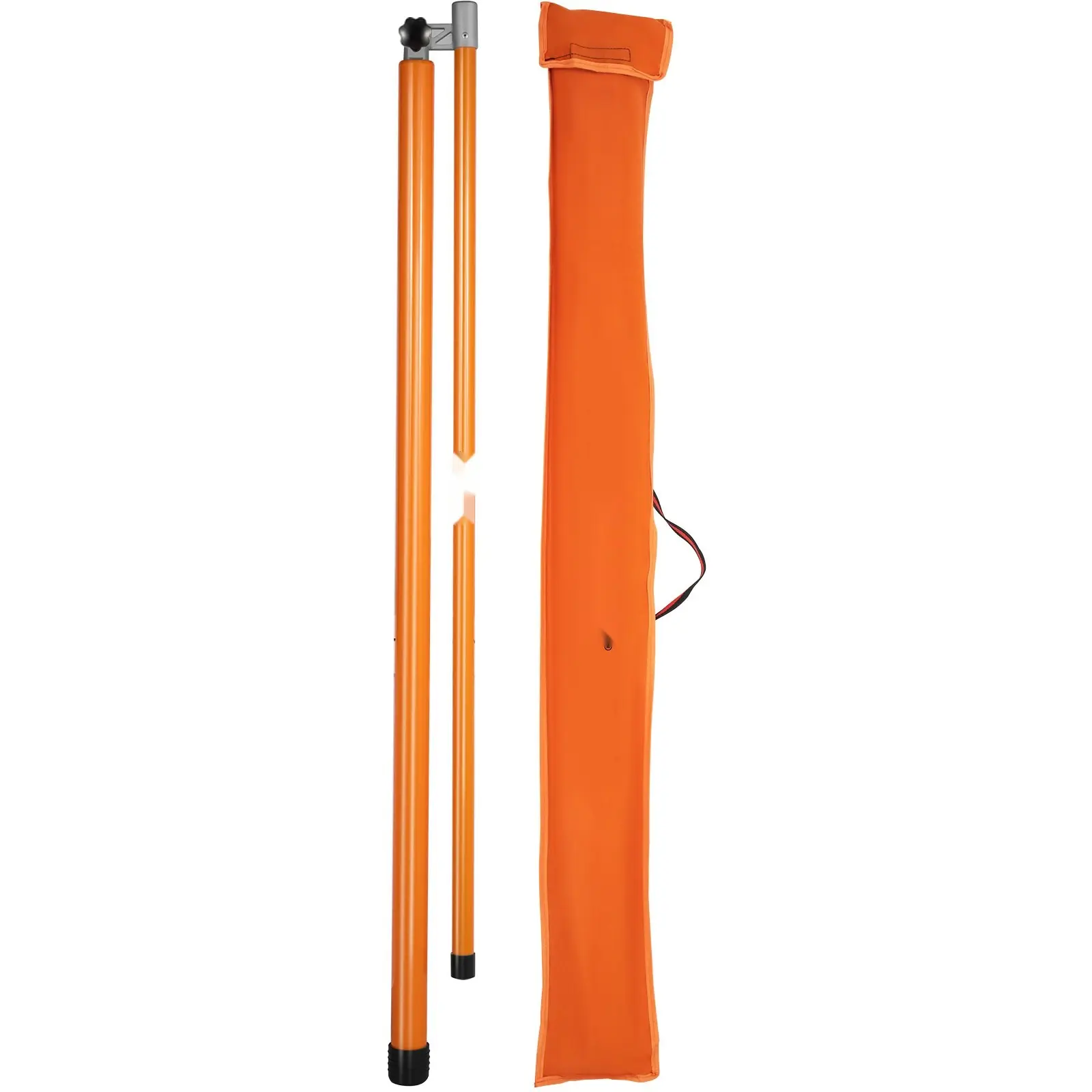 20 Ft Fiberglass Load Height Measuring Stick With Adjustable Pole, Non-Conductive Truck Height Gauge, Carrying Bag Included, Height Measurement Tool For Trucks, Car Haulers And Heavy-Duty Vehicles