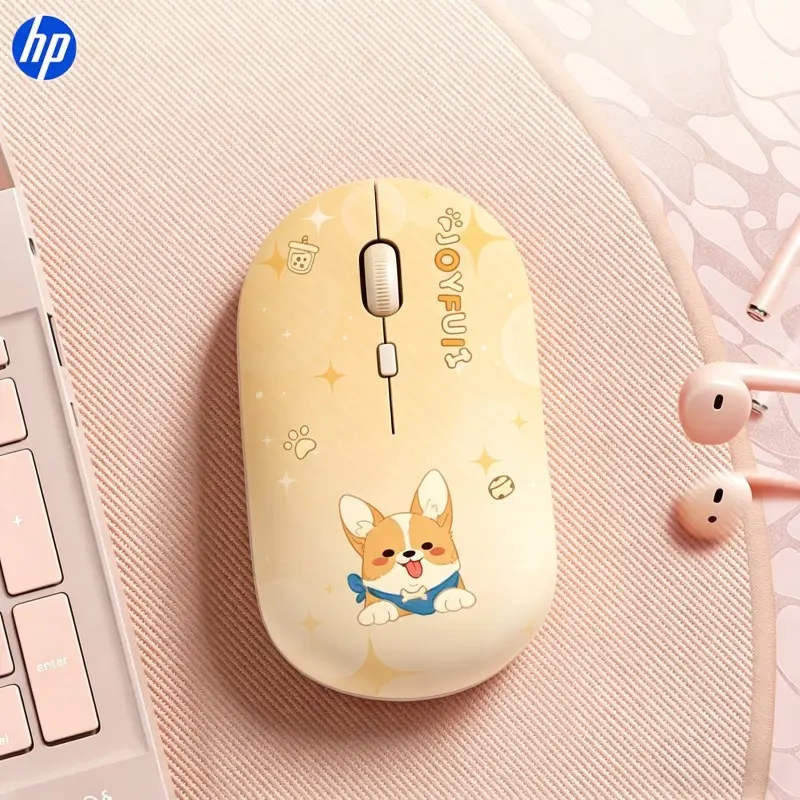 Hp Wireless Racing Mouse, Portable Optical Office Mouse, 6-Month Battery Life, Stable Connection, 2.4GHz Receiver, for Laptop, Phone, iPad