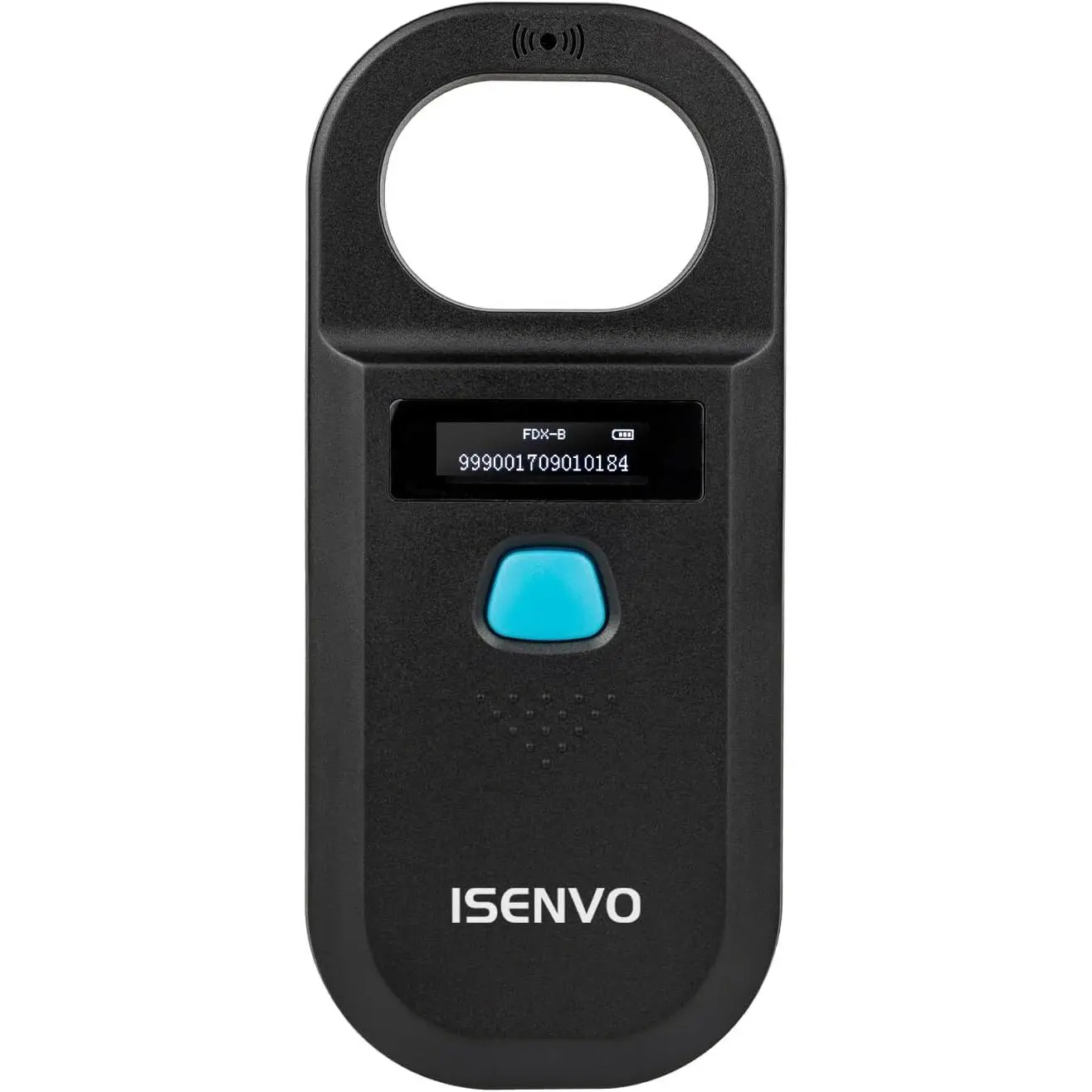 Pet Microchip Scanner Rechargeable RFID EMID Micro Chip Reader 134.2kHz 125kHz 15 Digits Pet Chip ID Scanner for Animal Pigs Dogs Cats (190A)