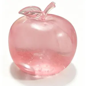 Green Apple Squishy Slow Rising Crystal Balls Home Decor Party Favors, Fruit Squishies Sensory Fidget Toys for Adults & Kids