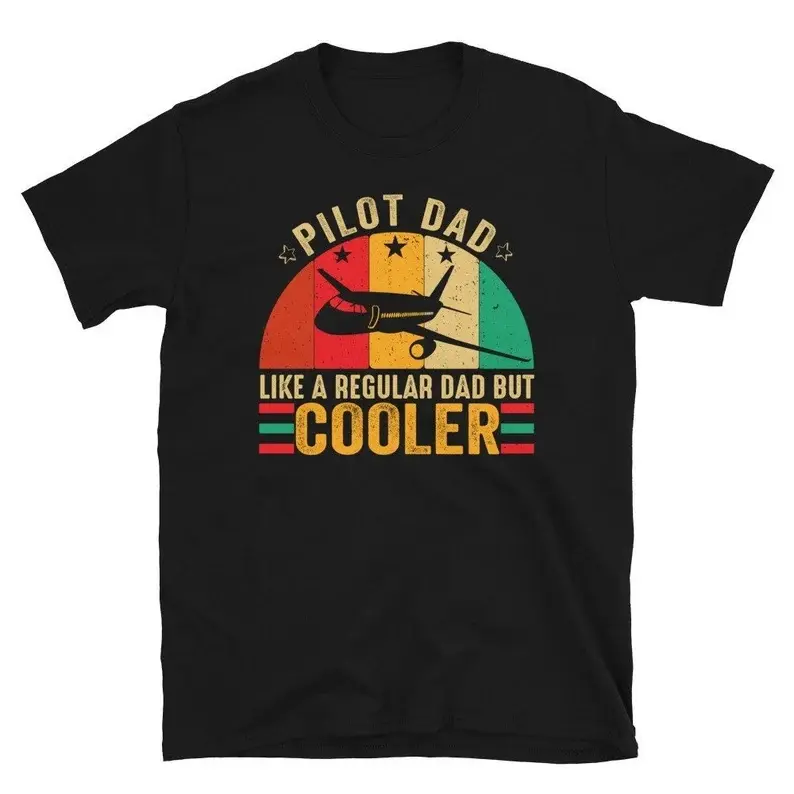Aircraft Pilot Shirt, Pilot Dad,Fun Pilot Father, Pilot Shirt, Plane Shirt, Aviation T Shirt, Father's Day Shirt, Dad Pilot Shirt |   Soft Heavyweight Graphic Tee,Unisex T shirt Daily Holiday Shirts
