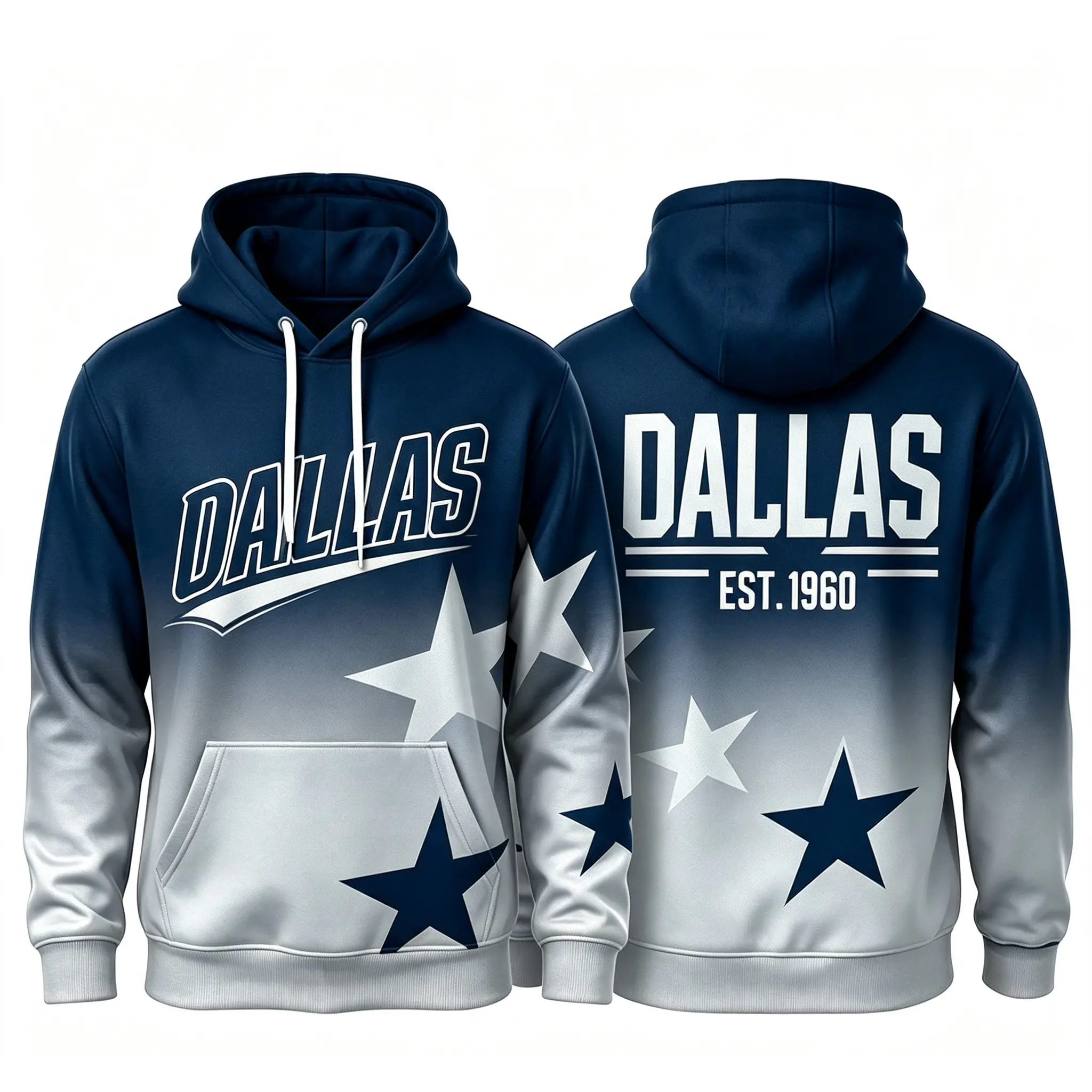 Football Game Day Team Hoodie, Star Hoodie With Multiple Styles For Fans, Sporty Outerwear, Gift For City Sports Supporters, Outdoor Activities & Daily Street Matching# TikTokMadeMeBuyIt# TikTokShop# SportsFanOutfit# PulloverHoodedTop