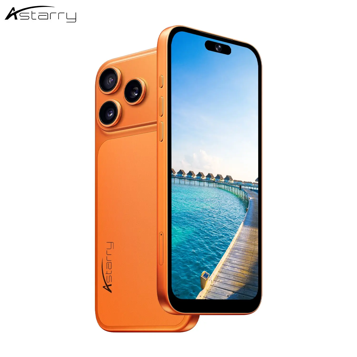 Astarry 17 Pro Max Smartphone, Quad-Core Mtk6762 Processor, 3gb+32GB RAM, Android 12, 4g Network, Dual Sim, Bluetooth-compatible WiFi GPS, 4100mah Battery