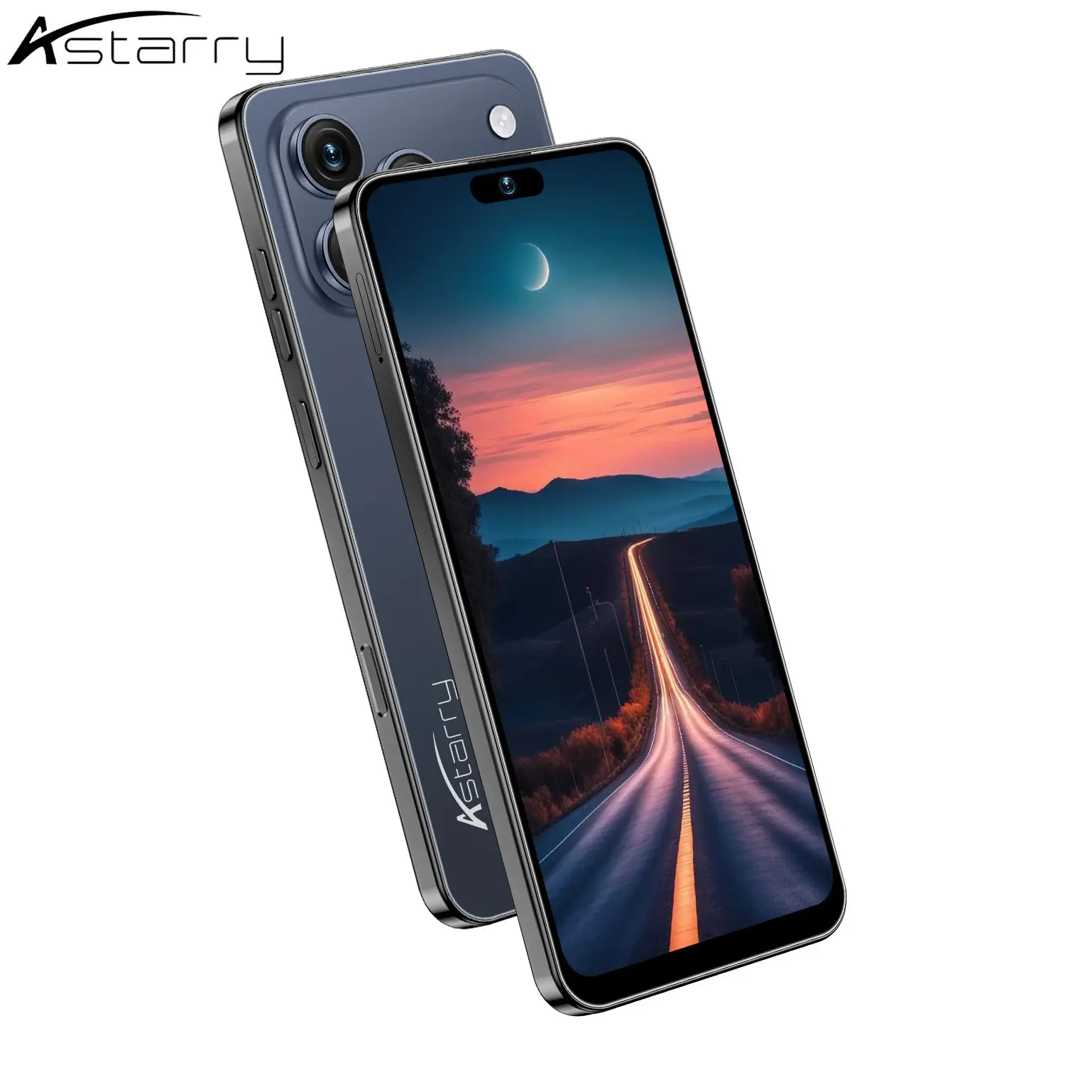 Astarry-17 Pro Max 4G Smartphone, 4GB+64GB, 6.93" Large Screen, 5MP+13MP Camera, Octa-core Processor, 4100mAh Battery, Dual SIM Dual Standby, Face & Fingerprint Unlock Android Phone