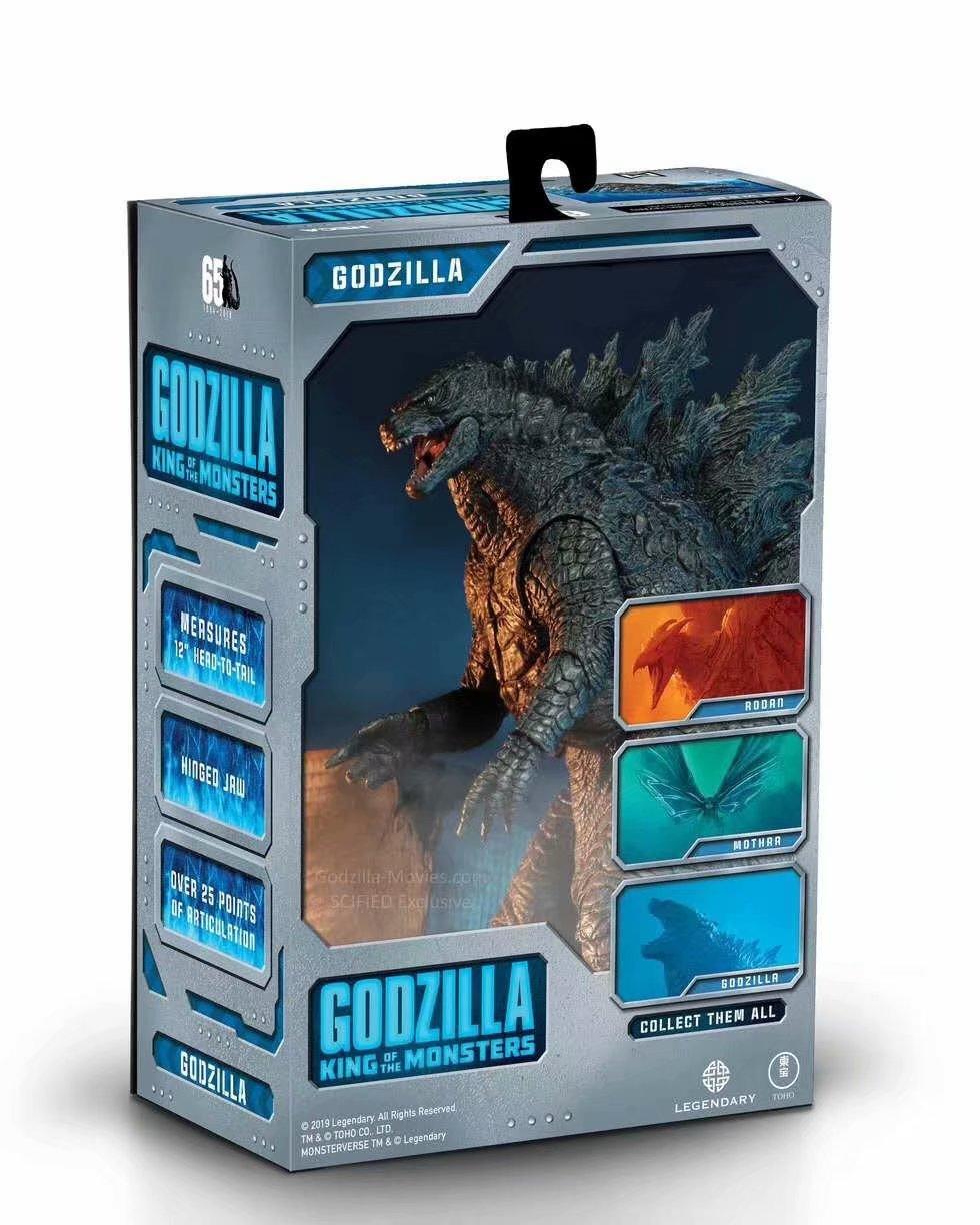 Godzilla Action Figure 2019 Movie Monster Movable Figuras Toys Anime Godzilla Articulated Model Ornaments 18cm Gift for Children