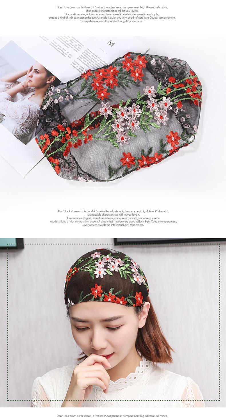 Summer Wide Lace Headband for Women, Trendy Embroidered Hairband, Fashionable White Floral Headgear, Lightweight Headwrap for Hair Control, Outdoor, Vacation, Daily Wear Accessories Summer Wide Lace Headband for Women, Trendy Embroidered Hairband, Fashionable White Floral Headgear, Lightweight Headwrap for Hair Control, Outdoor, Vacation, Daily Wear Accessories