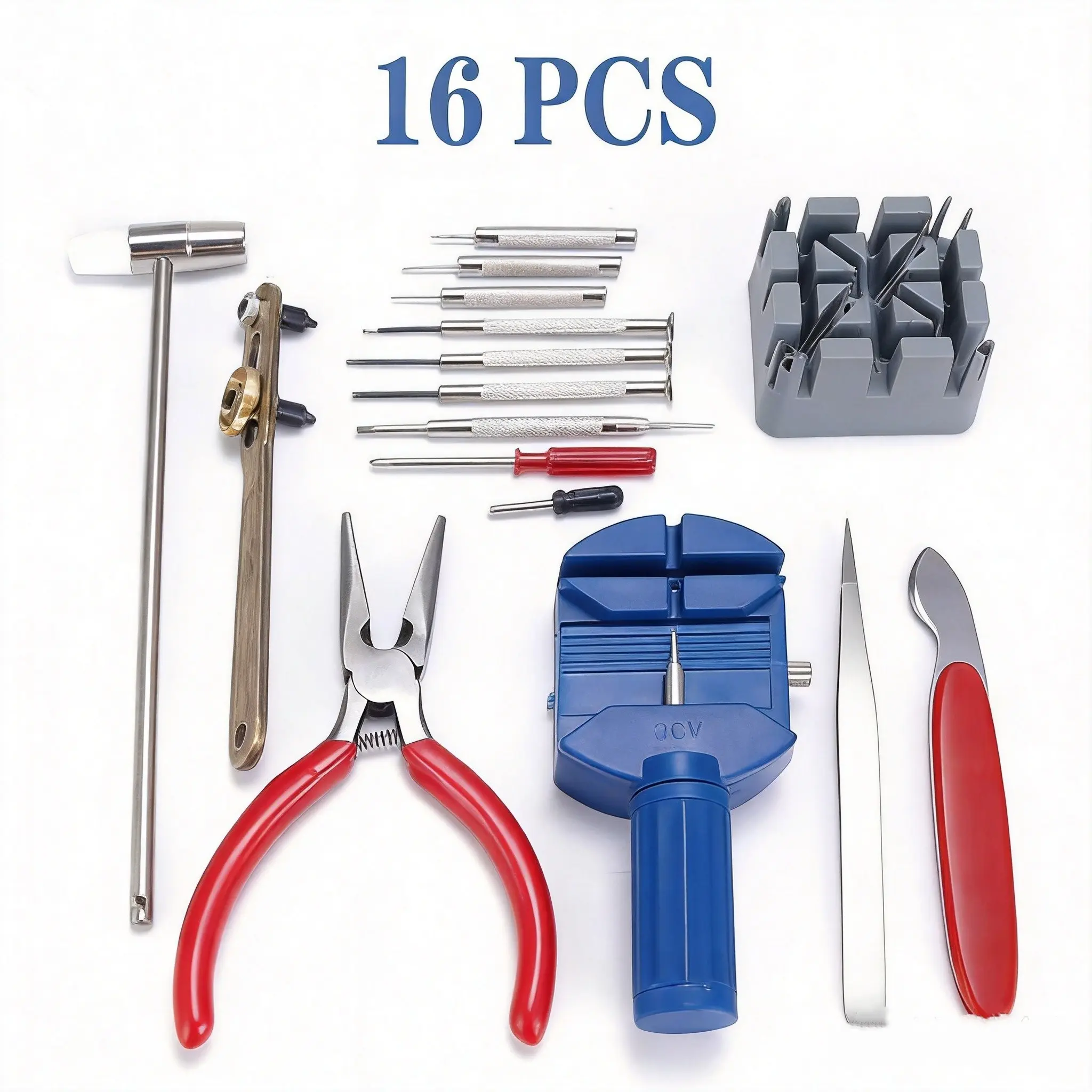 1 Set Watch Link Removal Tool Kit, Watch Band Tool Strap Chain Pin Remover Repair Tool Kit For Watch Band Strap Adjustment, Watch Bracelet Sizing And Watch Repair, Watch Tools