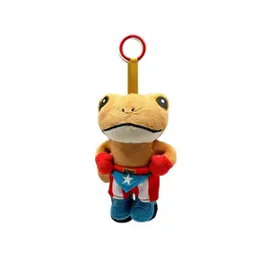 15cm El Sapo Concho Plush  Reggaeton Puerto Rican Frog Stuffed Animal Unique Collectible Gift For Fans