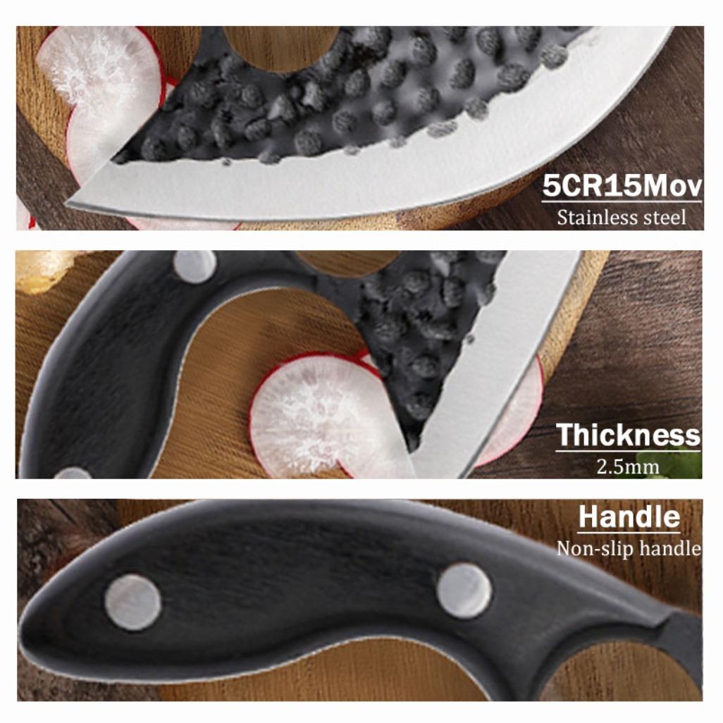 1/2/3PCS Stainless Steel Professional Chef Knife Multipurpose Kitchen Knives Set Boning Beef Camping EDC Unique Kitchen