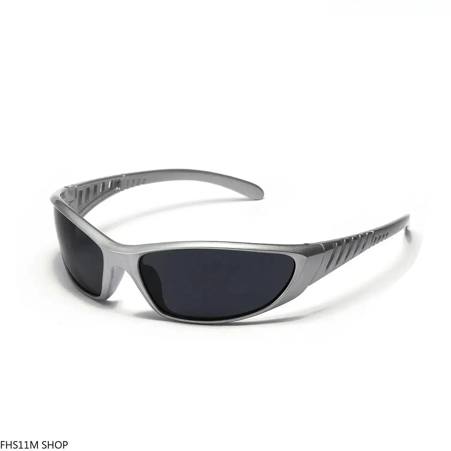 Wrap Around Sports Sunglasses Anti Glare UV400 Protection Ultra Light Hollow Temple Cycling Running Fishing Gorpcore Aesthetic RunTok Unisex High Performance Active Eyewear