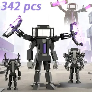 342pcs Popular Game Model Toys, Upgrade Building Block Set, Anime Game Building Blocks, Birthday Gifts for Video Game Fans, Ideal for Christmas, Halloween, Thanksgiving, Xmas Gifts