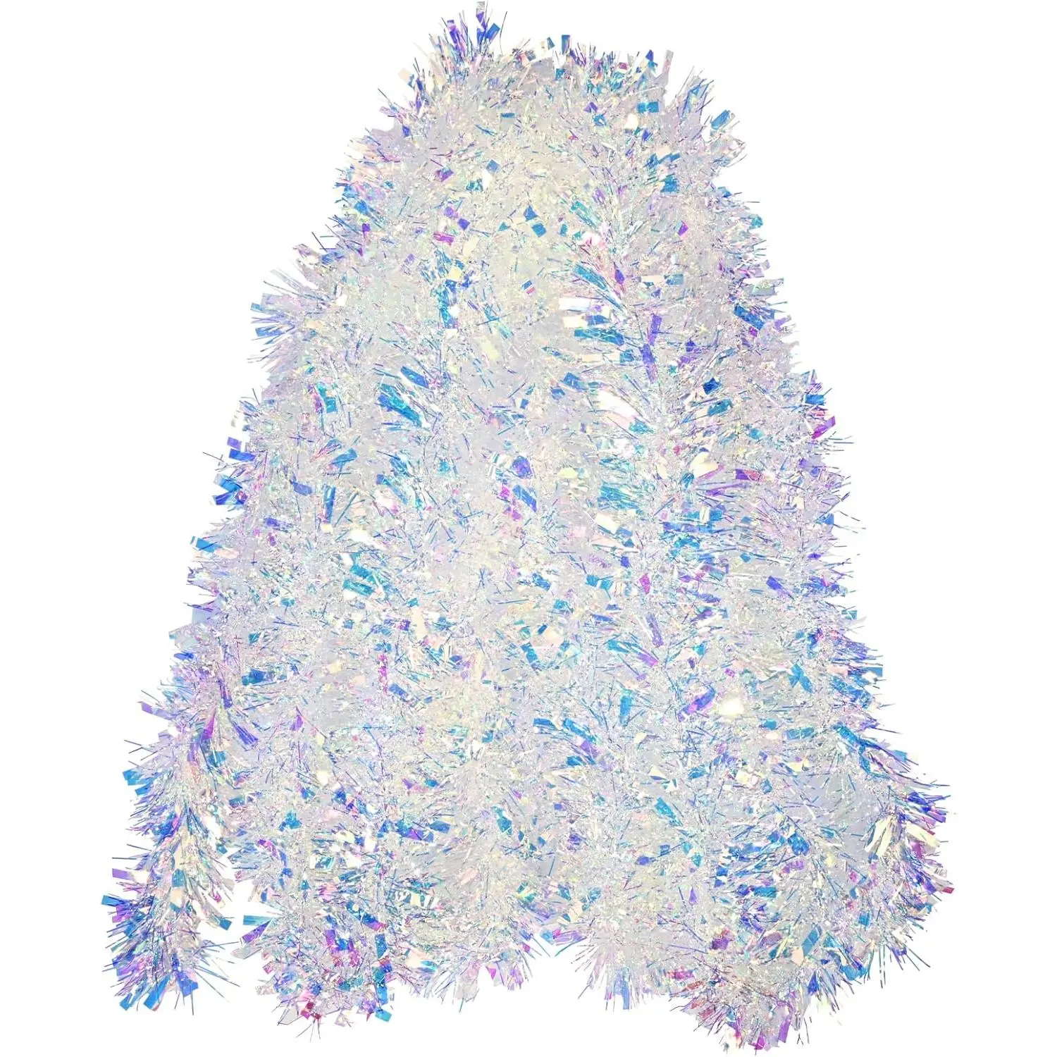 20ft/6m Christmas Tinsel Garland Iridescent Metallic Hanging Garland for Christmas Tree Fireplace Mantle Home Decorationfidget toys