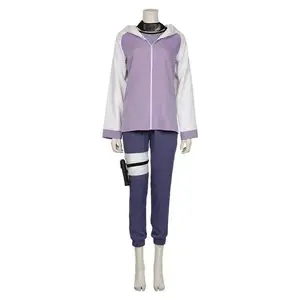 Hyuga Hinata cosplay anime cosplay dark purple long cute wig Hyuga Hinata cosplay※