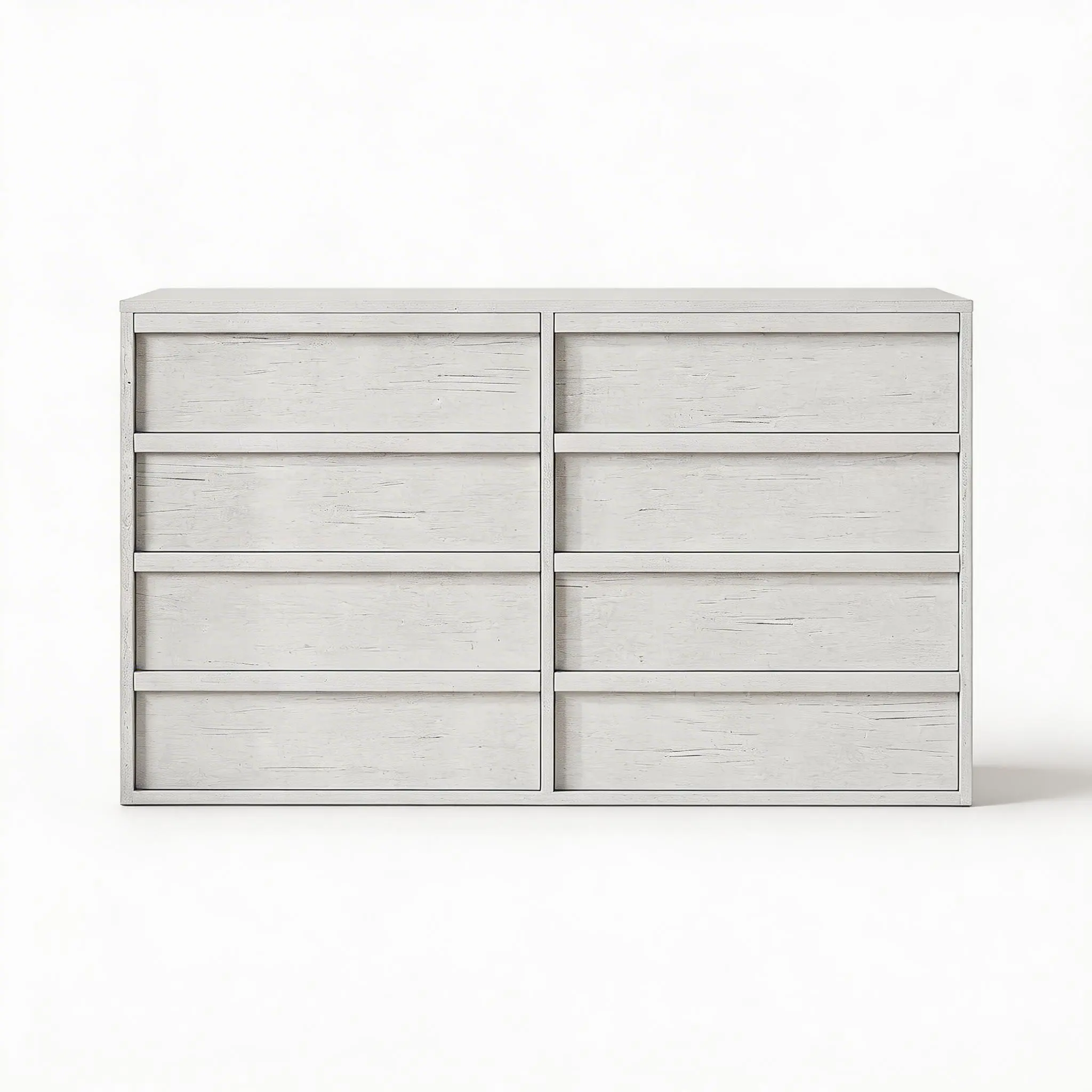OP-Garvee 58.7 Inch Wide 9 Drawer Dresser for Bedroom Wood Horizontal Chest of Drawers Large Storage Cabinet for Living Room Hallway Entryway Wood Finish Modern Geometric Console Table dining set Mobile Standing Desk with Wheels coffee