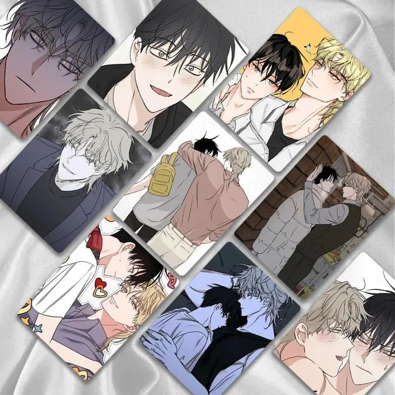 55Pcs/Set Korean Comic Laser Lomo Card Kim Euihyun, Yeo Taeju Cartoon Mini HD Photocard Cosplay Gift