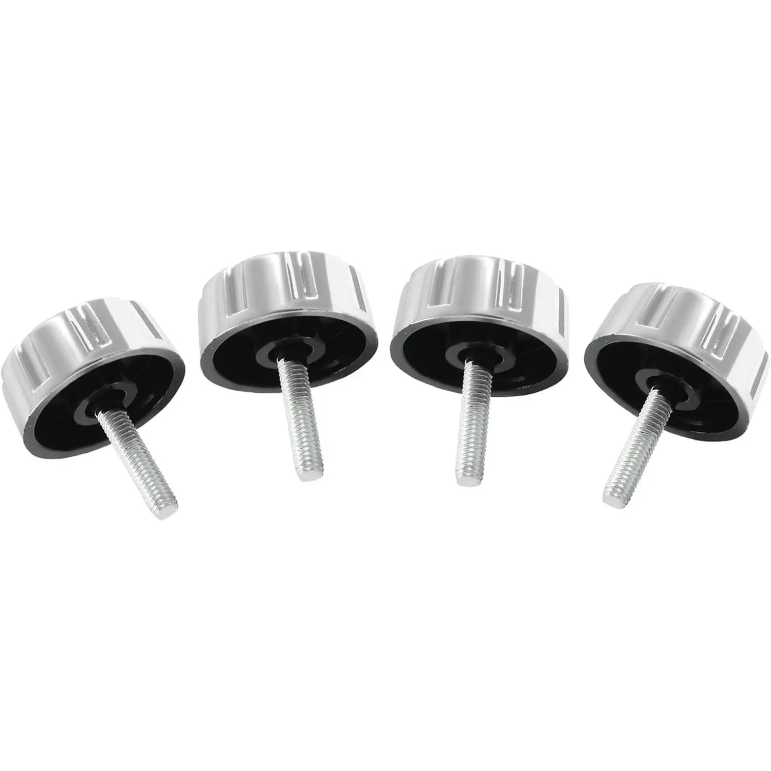 Fishing Reel Handle Screw Caps,Black Fishing Reel Handle Nut, Fishing Spining Reel Knob Screw for Handle Grip
