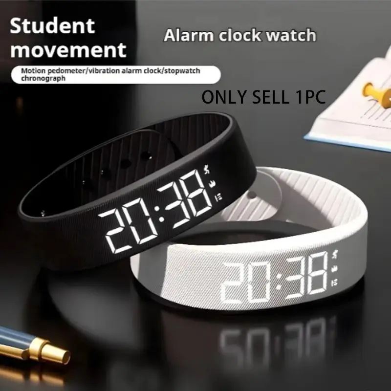 New Multifunctional Unisex Electronic Sport Watch withClock, Pedometer, Timer and Night Light, WearableFitness Tracker, Holiday Gift
