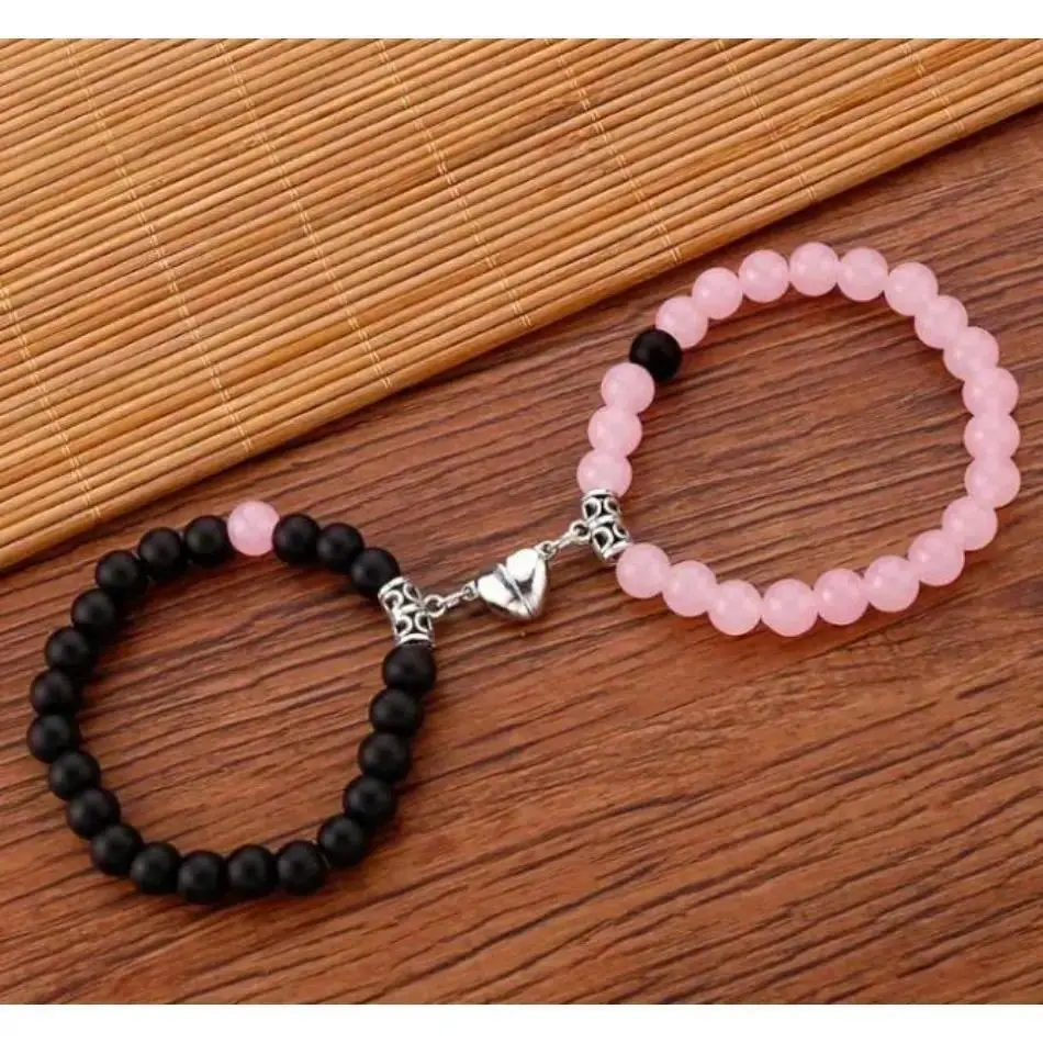 2026 Upgraded Minimalist Magnetic Sports Wristbands - Bracelet Bundle, Fashion Bracelet, Magnetic Bangle Jewelry, Armband Sports Wristbands, Couple Matching Set for Valentine’s Day Daily Gifting, Heart Shape, Couple Set, Matching Pairs, Bangles Bracelets