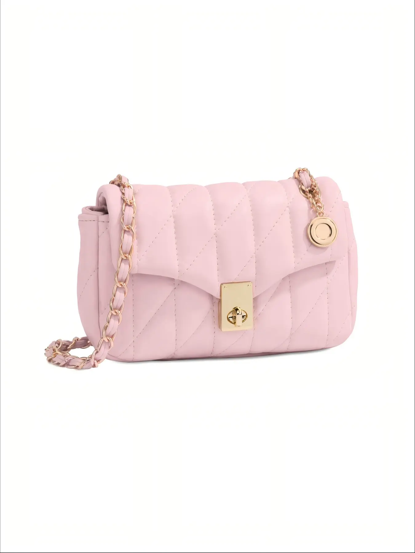 2026 New Luxury Diamond Quilted Chain Bag, Elegant Mini Square Flap Purse, Versatile Shoulder & Crossbody with Chain Bag for Women, All Seasons