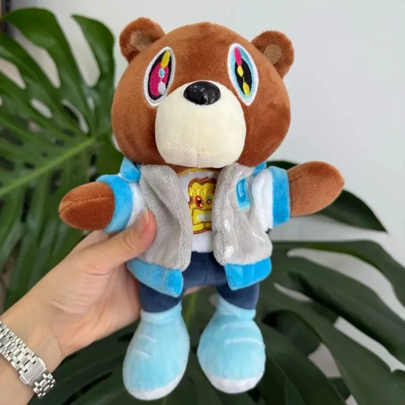 Cute Dropout Bear Plush Gift, Soft Filled Teddy Bear, Graduation Gift, Kids Room Decor, Birthday Gift, Perfect for Children, Cute Bear Design