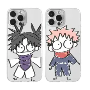 Anime JJK J-Jujutsu K-Kaisen Brother shockproof matte Phone Cases  for iPhone 17E, 17,16, 15, 14, 13, 12, 11 Pro Air Plus ProMax and Samsung S26 S25 S24 S23 Ultra Plus FEshock-absorbing phone cases,first choice fashionable gift.