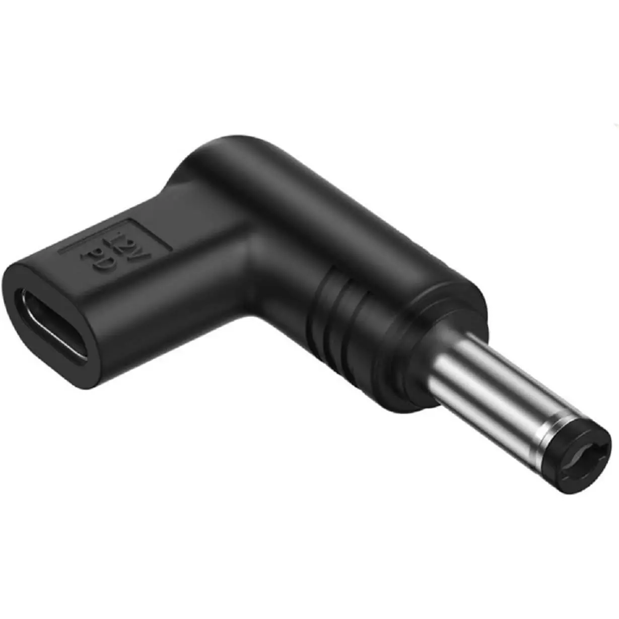 Female USB C to Male DC 5.5mm x 2.1mm Converter, 12V 3A USB Type C Input to DC5521 Output Adapter, work with PD Charger/Power  and C to C . Portable for outdoor test, studio and travel