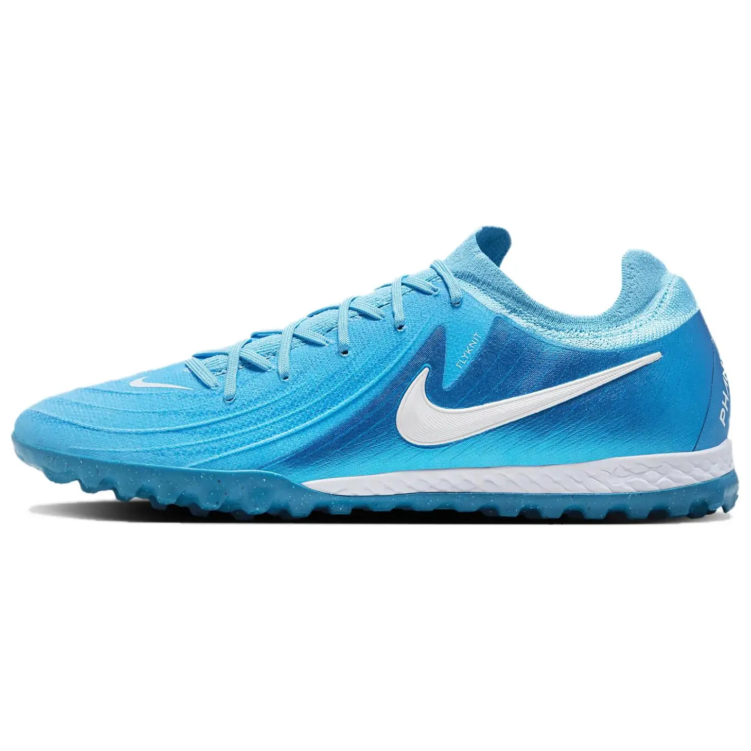 Nike Phantom GX 2 Pro Men/Women Low Profile Sneakers - Comfortable Turf Soccer Cleats, Flyknit Fabric, Textured Upper, House White Official Maison Mihara Shoes