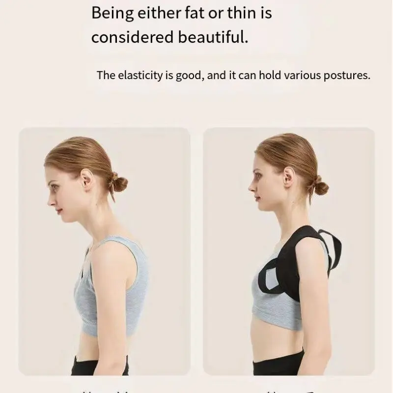 Upgrade Invisible Kyphosis Corrector, Hunchback Orthotic, Posture Correction Belt for Adults, Hidden Back Brace, Shoulder Opener, Beauty Back Trainer, Adjustable Back Straightener, Breathable Back Straightener, Support