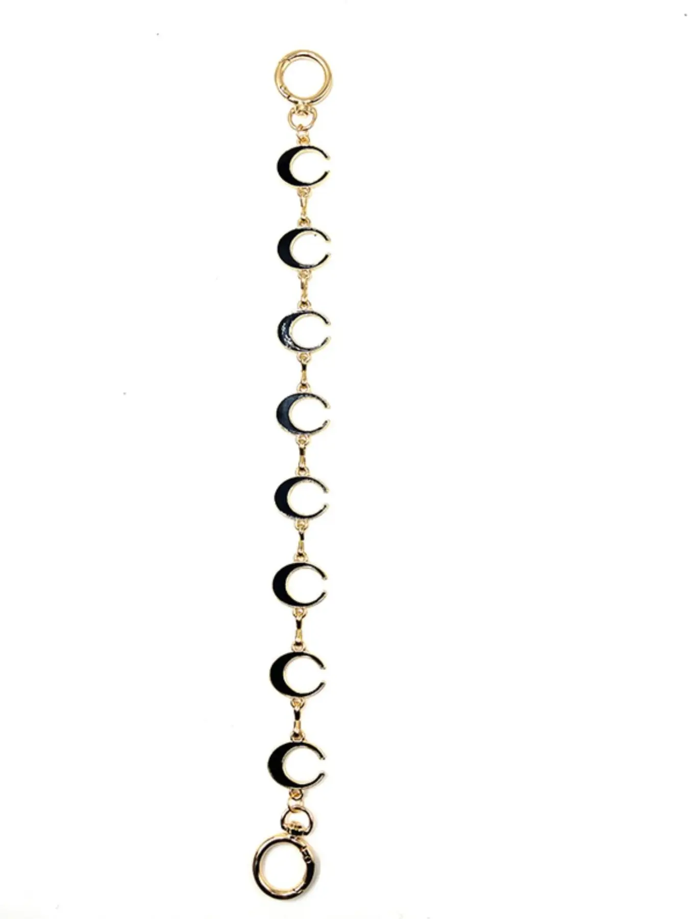 Moon Extension Chain for Bags, Accessories For Bags, Metal Minimalist Fashion Bag Strap, Chain Strap, Classic Chain, Bag Chains, Single Shoulder Crossbody Replacement, Perfect Gift for All Occasions, Bag Chains for Handbags